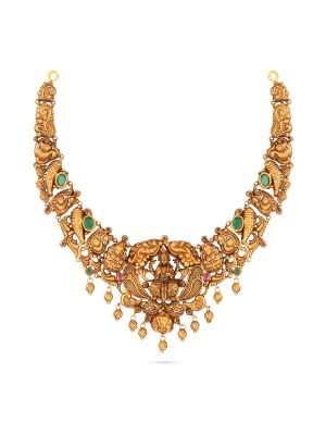 Fancy Antique Lakshmi Necklace