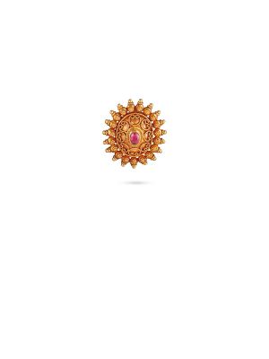 Traditional Enchanting Kuchal Studded Earring