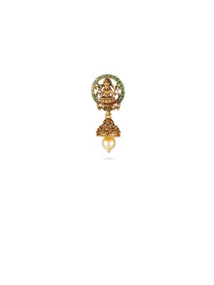 Heritage Lakshmi Motif Jhumka Earring