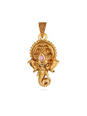 Lord Ganesh Gold Motif