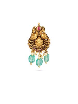 Antique Lakhsmi Mayil Drop Earring
