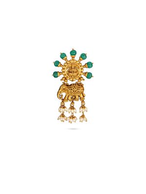 Antique Lakshmi Drop Earring