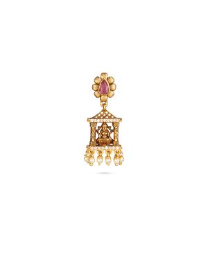 Temple Lakshmi Mandapam Earrings