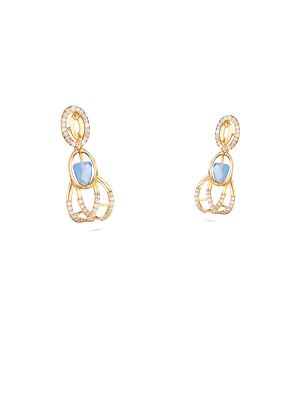 Luxury Curve Casting Drop Earring