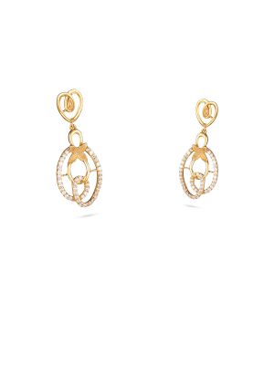 Luxury Curve Casting Drop Earring
