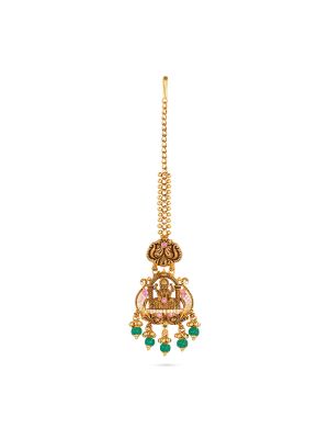 Bridal Antique Divine Lakshmi Nethichudi