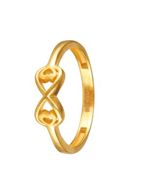 Infinity Casting Gold Ring