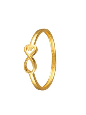 Infinity Casting Gold Ring
