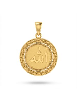 Traditional Islamic Gold Pendant