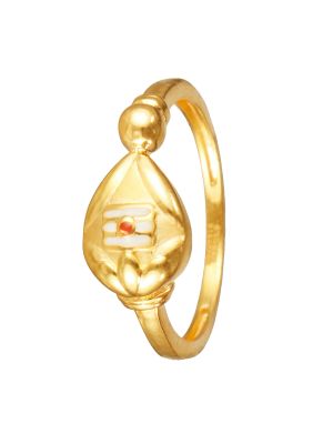 Devotional Casting Gold Ring