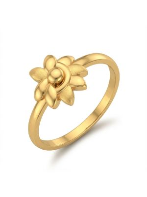 Casting Flower Motif Ring