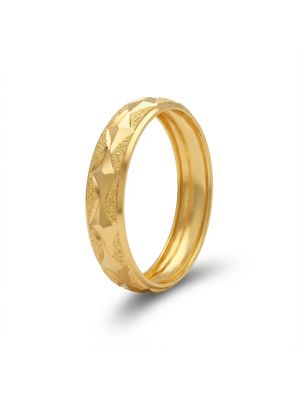 Bold Wedding Gold Ring