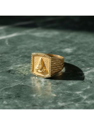 Lord Tirupati Signet Boltv Ring