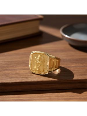 Lord Perumal Signet Boltv Ring