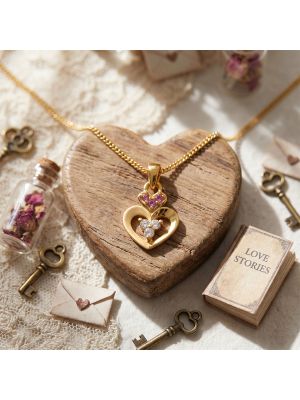 Kutties Nested Heart Casting Gold Dollar