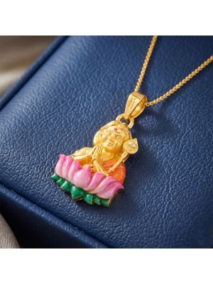 Murugan Casting Gold Lotus Dollar
