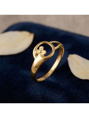 Ladies Blossom Casting Gold Ring