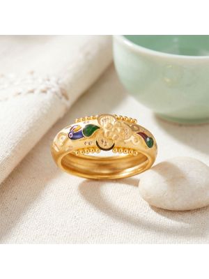 Heritage Bridal Gold Ring