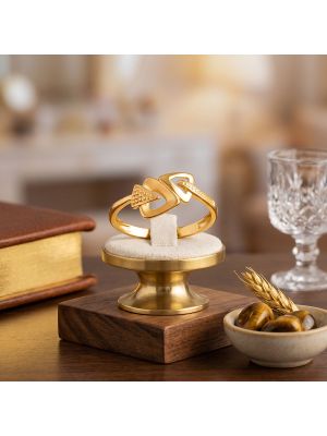 Fancy Artistic Golden Ring