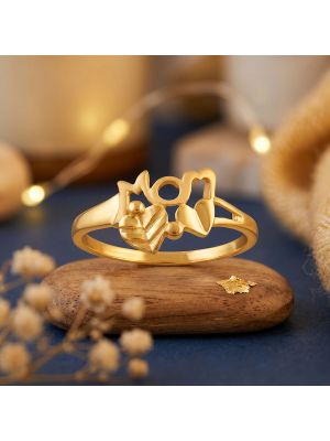 Mothers Day Gift Gold Ring