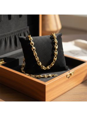 Elite Oval Link Gold Chain