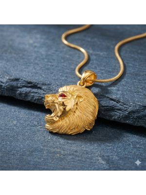 Regal Guardian Lion Casting Gold Dollar