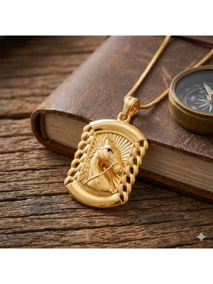 Wild Stallion Sunburst Casting Gold Dollar