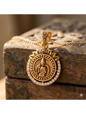 Ancient Goddess Meenakshi Gold Dollar