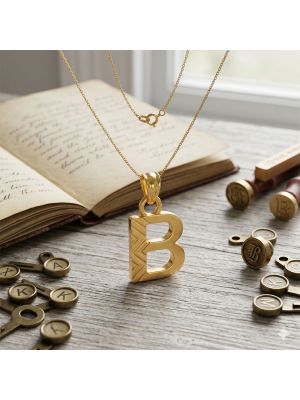 Modest Alphabet B Casting Gold Dollar