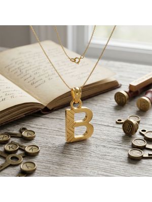 Modest Alphabet B Casting Gold Dollar