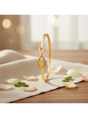 Trendy Infiniy Heart Gold Gadi