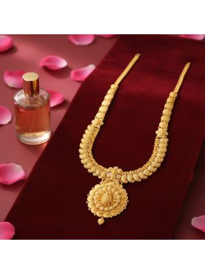 Temple Deity Floral Pendant Malai