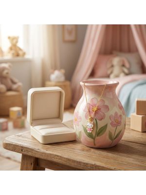 Baby Casting Kitty Pendant Necklace