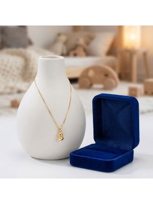 Baby Casting Santa Pendant Necklace