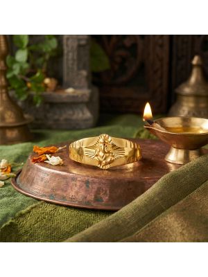 Lord Ganapathy Casting Gold Ring