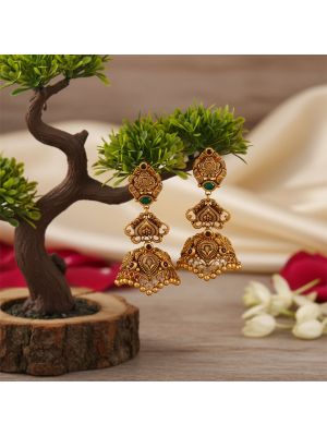 Antique Temple Jhumka