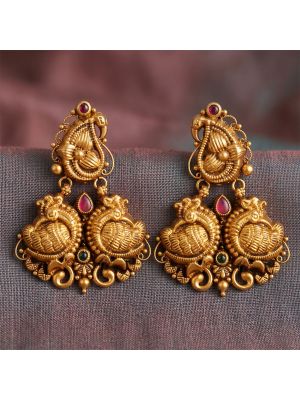 Majestic Vintage Peacock Gold Drops