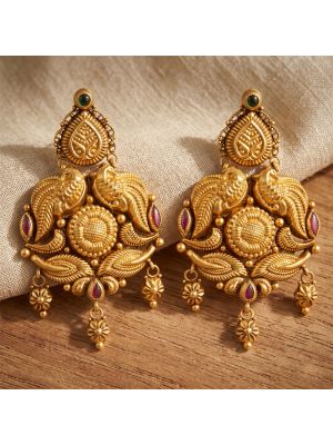Traditional Antique Mayil Gold Drops