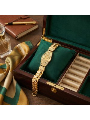 Spiritual Heritage Gold Bracelet