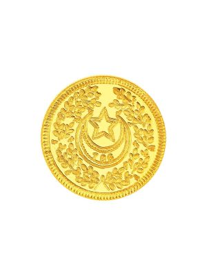 4 Gram 22 Carat Crescent Moon Gold Coin