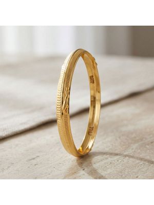 Men's Jaguar Logo Gold Kada