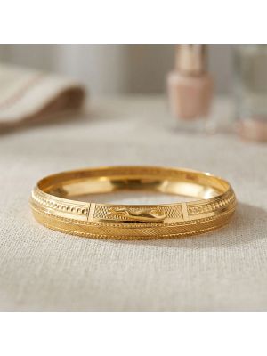 Men's Jaguar Logo Gold Kada