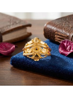 Fancy Design Floral Ladies Ring