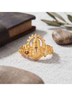 Royal Tirupati Casting Gold Ring