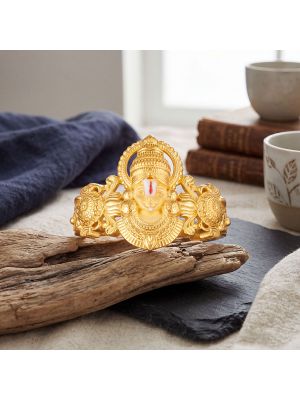 Royal Imperial Perumal Casting Gold Ring