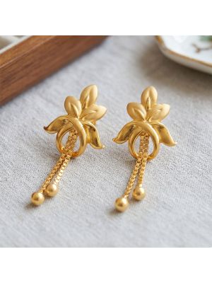 Laurel Gold Chain Casting Drops