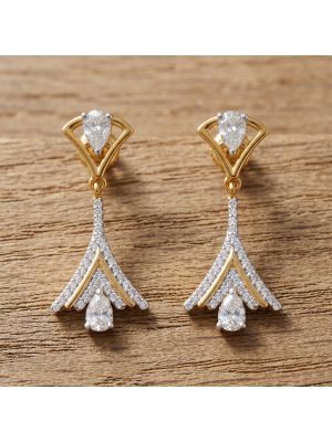 Modern Crystal Gold Casting Drops