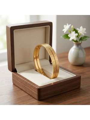 Traditional AR Fusion Gold Bangles