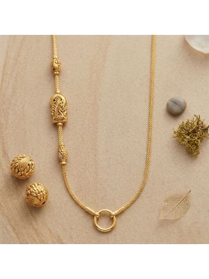 Antique Mayil Mugappu Balls Combini Chain