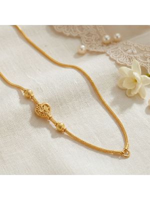 Heartin Floral Balls Combini Mugappu Chain